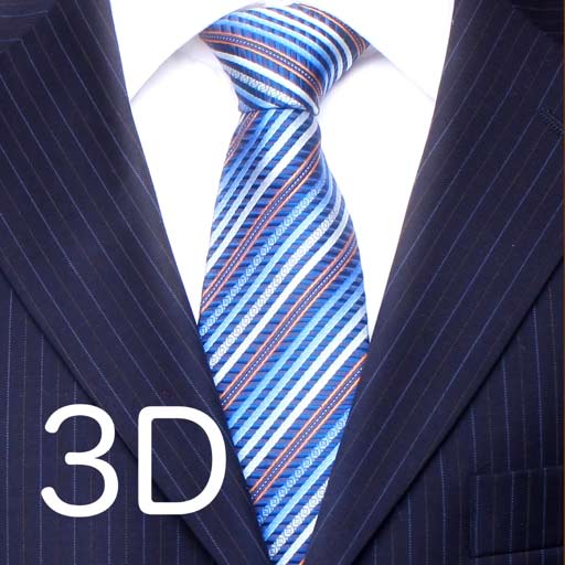 【iOS APP】Tie a Necktie 3D Animated 教你如何打領帶