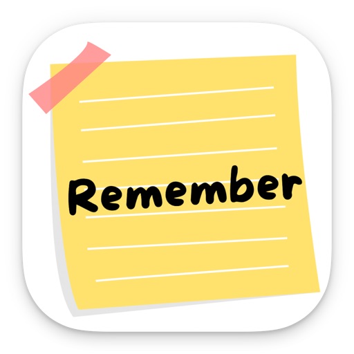 【Mac & iOS APP】Remember: Stickies Widget 幫你記得重要的事！桌面便條紙
