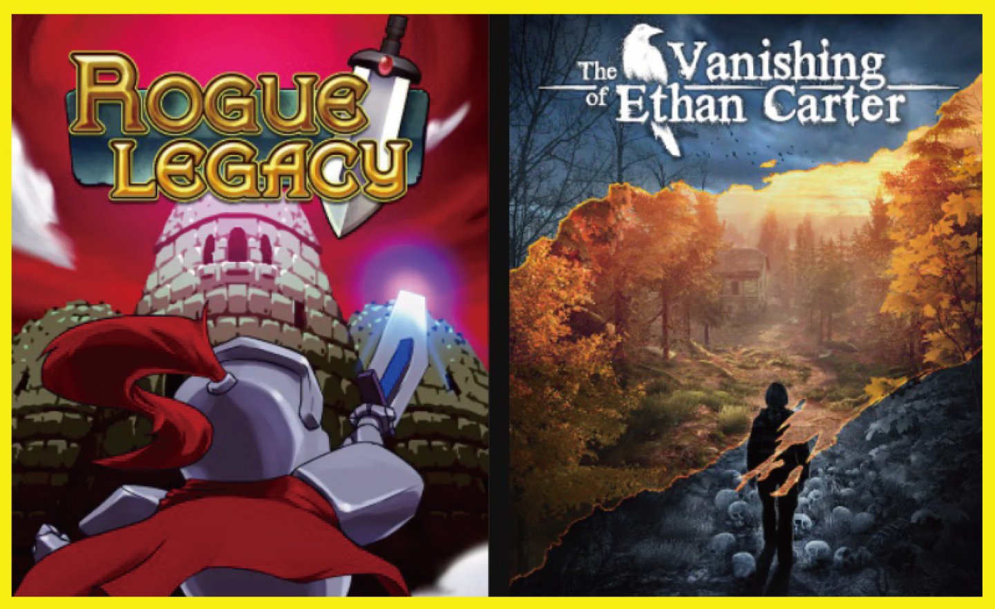 【限時免費】《Rogue Legacy 盜賊遺產》與《The Vanishing of Ethan Carter 伊森卡特的消失之謎》放送中，2022 年 4 月 14 日 23:00 前領取