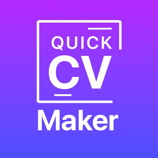 【iOS APP】Quick CV Maker+ Pro App 超級簡單的簡歷生成器