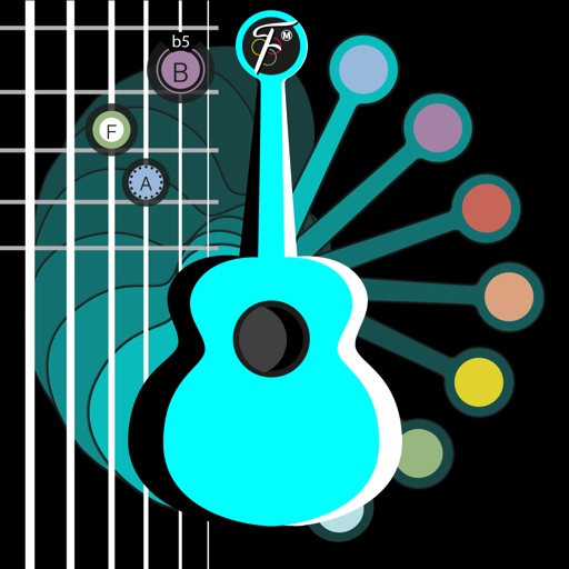 【iOS APP】FABULUS Guitar Chord Namer App 法布里斯吉他和弦工具