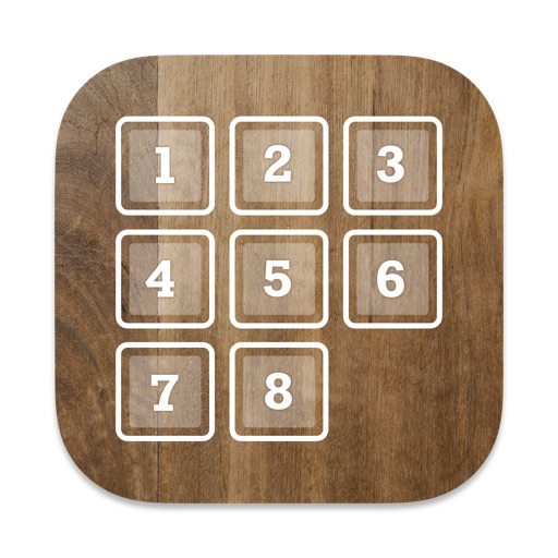 【Mac & iOS APP】15 Puzzle 經典益智滑動棋盤遊戲