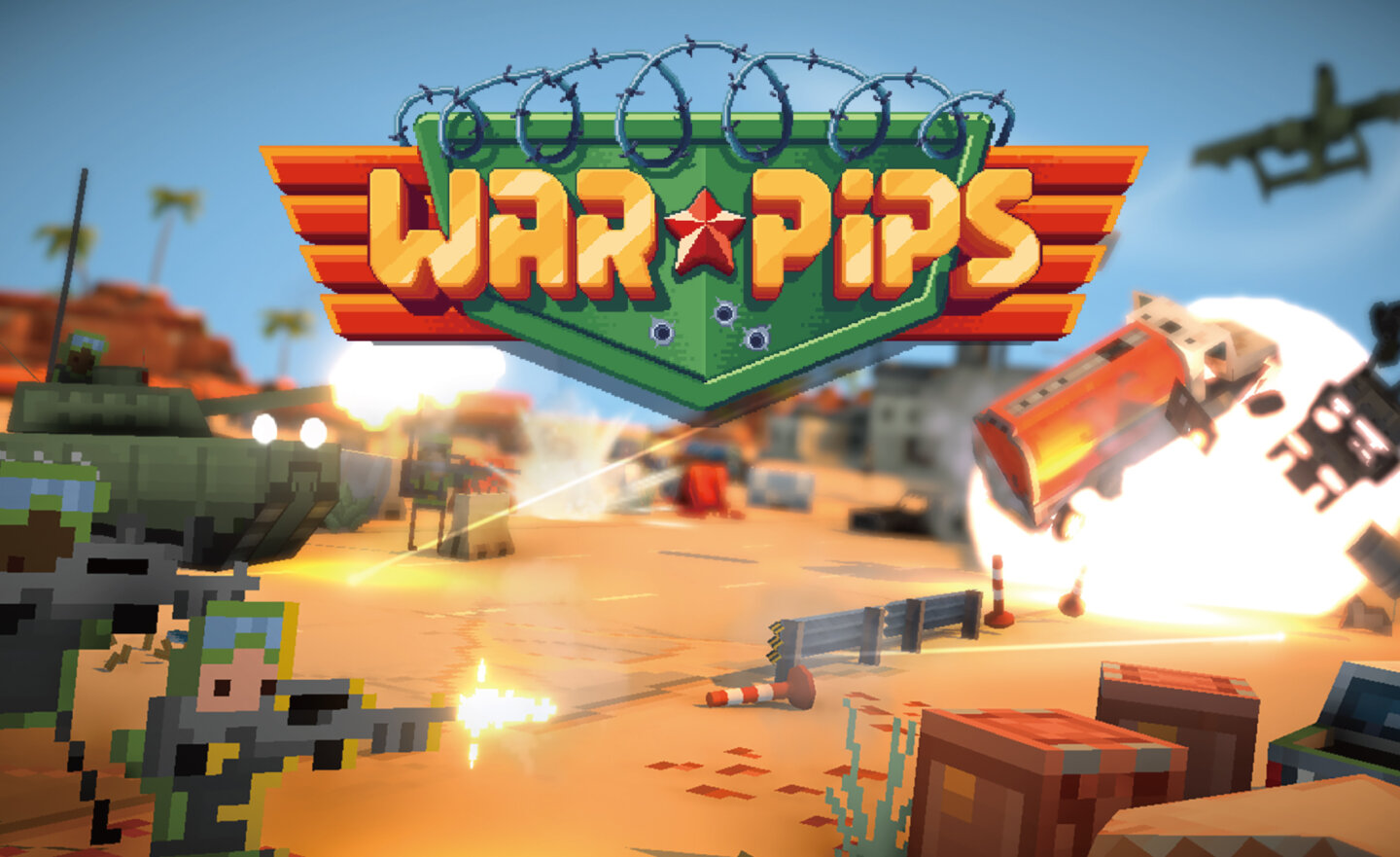 【限時免費】陣地拉鋸策略遊戲《Warpips 戰爭迷你兵》放送中，2023 年 2 月 24 日 00:00 截止