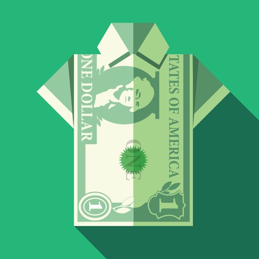 【iOS APP】Dollar Bill Origami 鈔票摺紙藝術