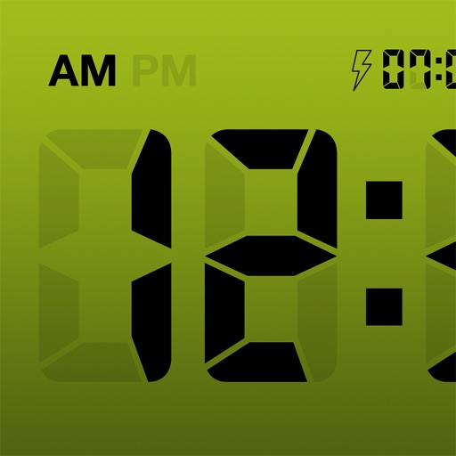 【iOS APP】LCD Clock 液晶時鐘及月曆顯示軟體