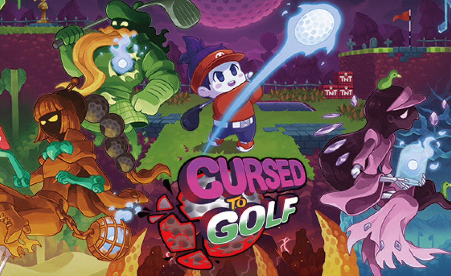 【限時免費】Roguelike 遊戲《Cursed to Golf 高爾夫詛咒》快閃放送，2023 年 12 月 29日凌晨 00:00 截止