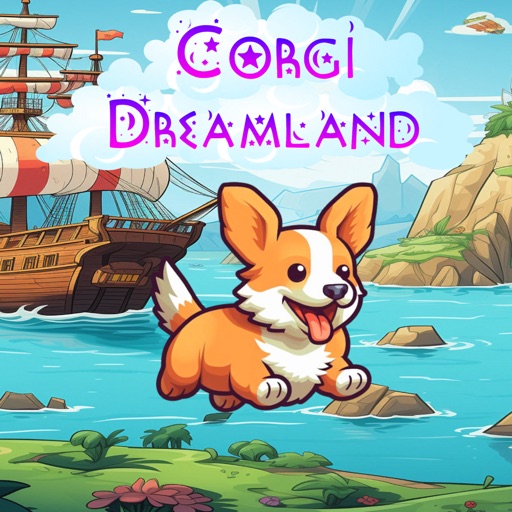 【iOS APP】Corgi Dreamland 美味的食物就是前進的動力~柯基夢境