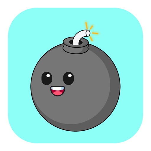 【iOS APP】Clumsy Bomb 單機休閒遊戲~彈跳炸彈